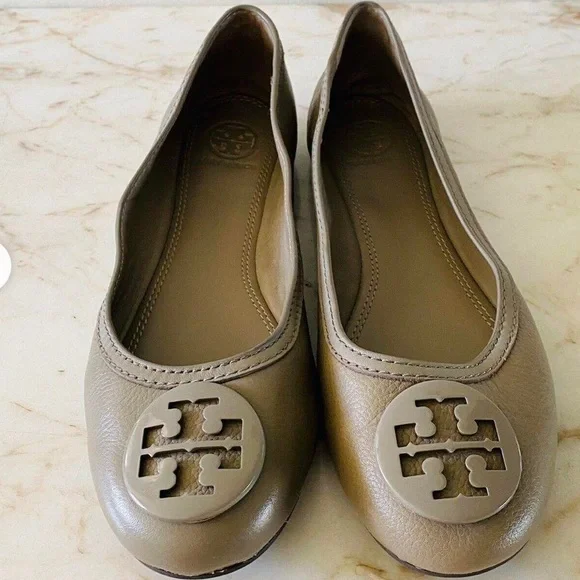 Tory Burch Shoes| Leather Ballerina Flats | Size 9.5 - Picture 2 of 10